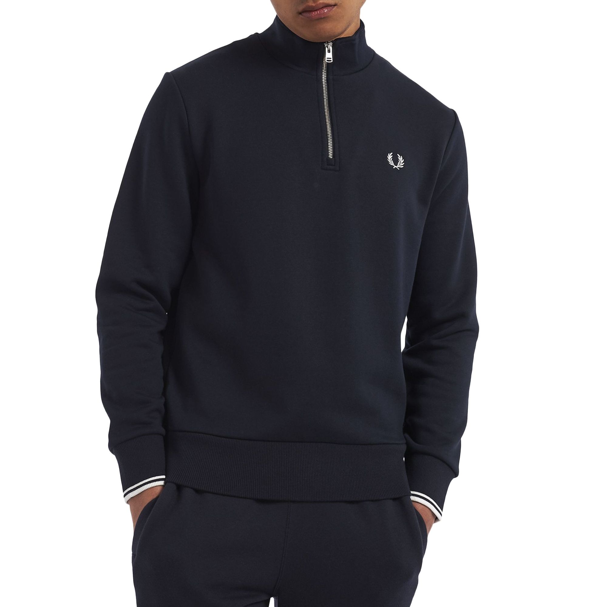 Fred Perry Half Zip Sweater Men | Plutosport